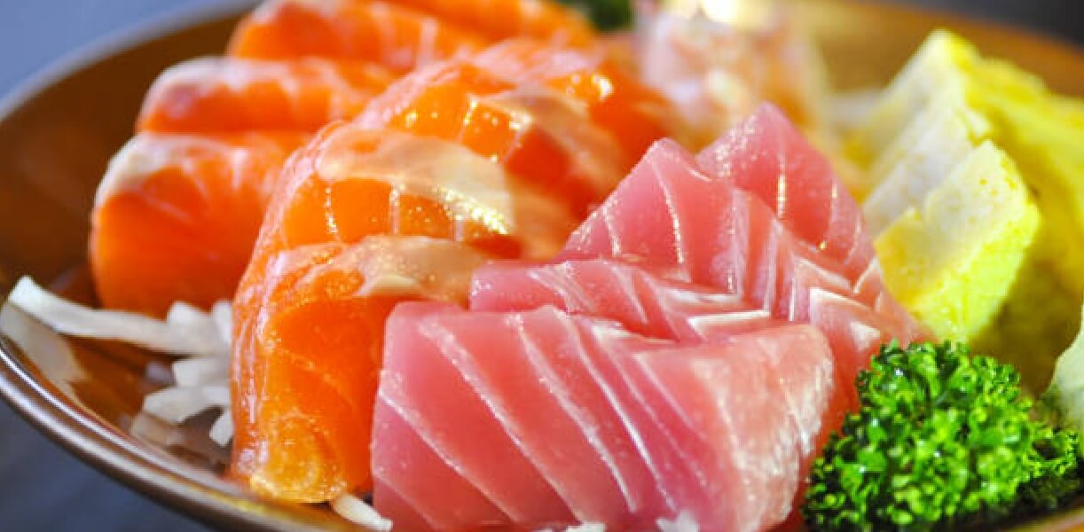 新鮮な旬の海鮮物